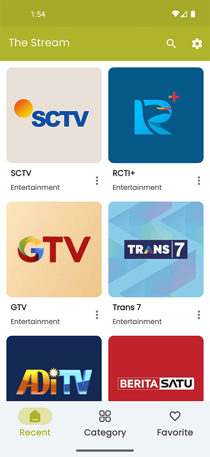 Live TV & Video Streaming App