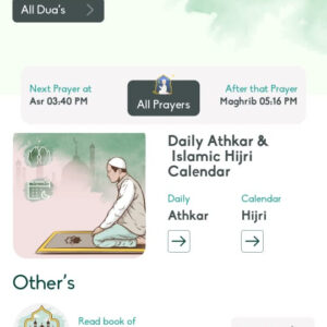 Muslim Apps-Islamic Dua - Hijri Calendar-Prayer Time