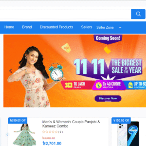 Ecommerce Website (Single & Multi-Vendor) With Laravel Admin Panel