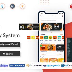 Food Delivery App with Laravel Admin and Restaurant Panel